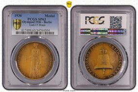 1936 Medal Gad-15 AE Edge BAYER SP63