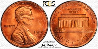 1983 1C DDO, FS-102 MS67RD