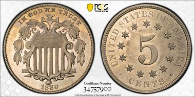 1880 5C PR58