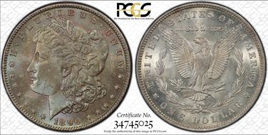 1896 $1 MS65