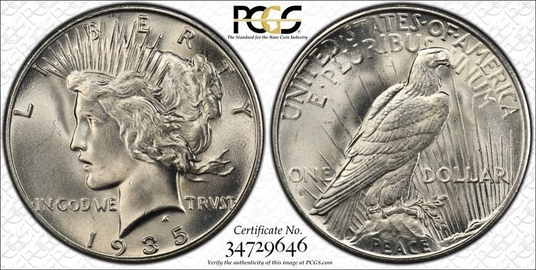 Cert 34729646 - Coin Image