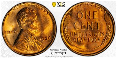 1936 1C Doubled Die Obverse, Type 3 MS66RD