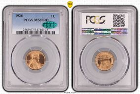 1926 1C MS67RD