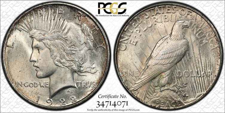 Cert 34714071 - Coin Image