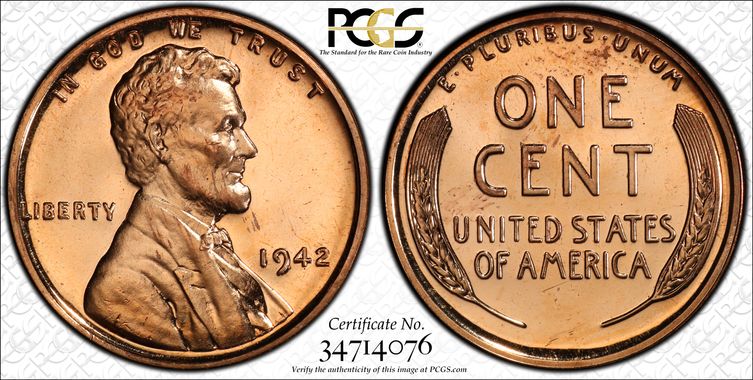 Cert 34714076 - Coin Image