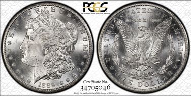 1889-S $1 MS64