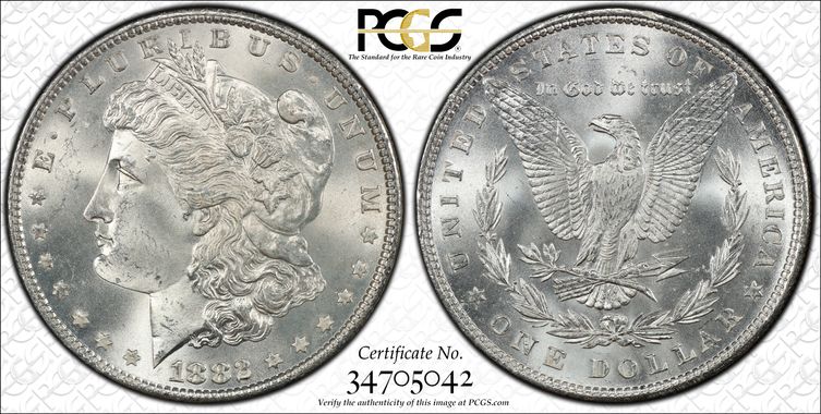 Cert 34705042 - Coin Image