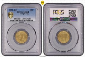 1961-KN 10C MS64