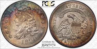 1820 10C Small 0 MS65