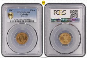 1967 5 Sen MS65