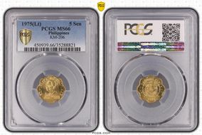 1975(Lt) 5 Sen MS66
