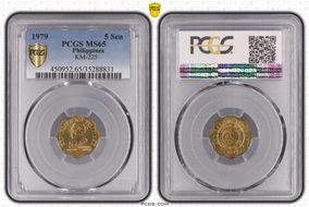 1979 5 Sen MS65