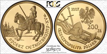 2007 MW 200 Zl Knight PR69DCAM