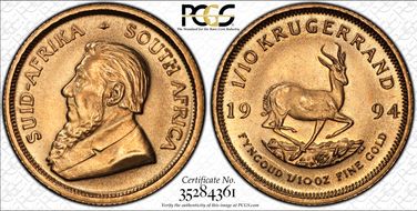 1994 1/10 KR MS67