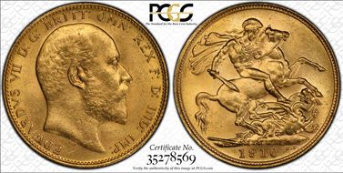 1910-S Sov S-3973 MS63