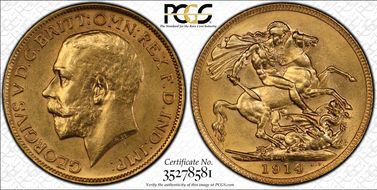 1914-P Sov S-4001 MS62