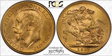 1915-M Sov S-3999 MS64