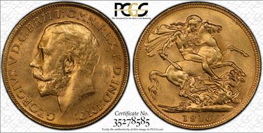 1916-P Sov S-4001 MS63