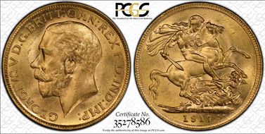 1917-M Sov S-3999 MS63