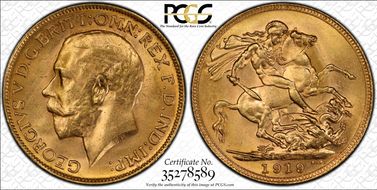 1919-P Sov S-4001 MS63