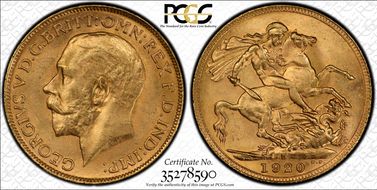 1920-P Sov S-4001 MS64