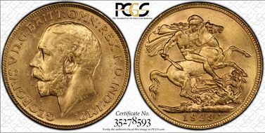 1923-M Sov S-3999 MS64