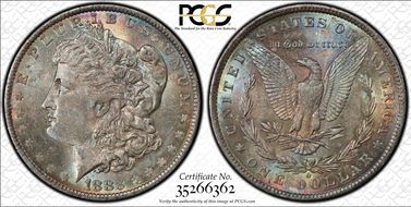 1883-O $1 MS63