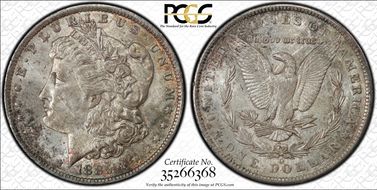 1885-O $1 MS63