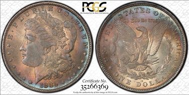 1885-O $1 MS64