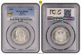 1907 2 Mk Death J-36 MS66