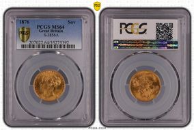 1876 Sov S-3856A MS64