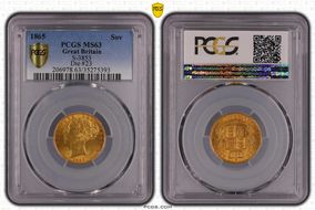 1865 Sov S-3853 MS63