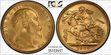 1909-S Sov S-3973 MS62