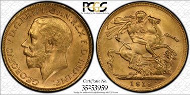 1919-M Sov S-3999 MS63