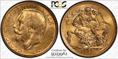 1922-P Sov S-4001 MS62