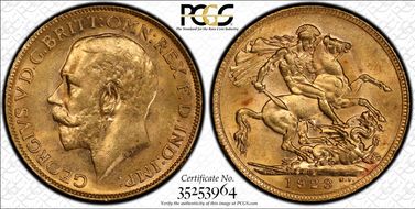 1923-P Sov S-4001 MS63