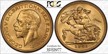 1931-M Sov S-4000 MS63