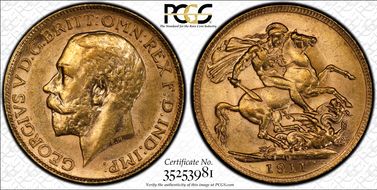 1911-P Sov S-4001 MS62