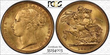 1883-M Sov S-3857C WW Complete MS64