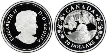 2013 $20 Baby Bears PR69DCAM