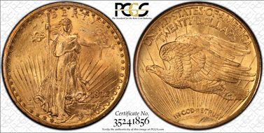 1912 $20 MS64