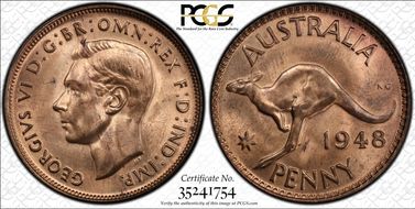 1948 (m) 1D KM-36 MS64RD