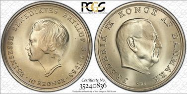 1968 CS 10 Kr Wedding MS67