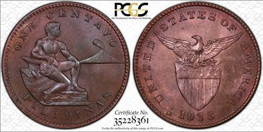 1933-M 1C KM-163 MS64RB