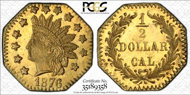 1876 G50C BG-951 MS65