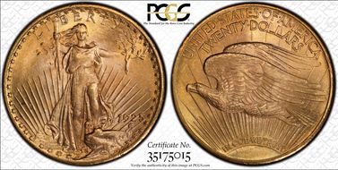 1925 $20 MS65