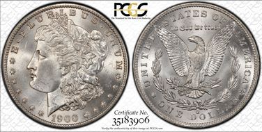 1900-O/CC $1 MS64