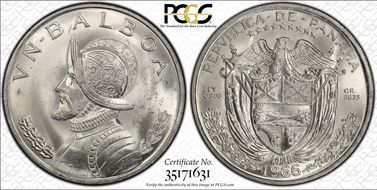 1966 Balboa KM-27  Ag MS65