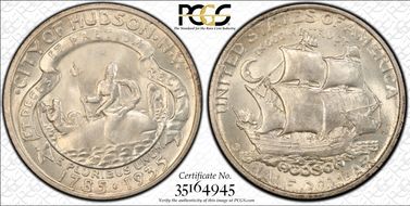 1935 50C Hudson MS65