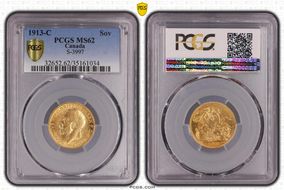 1913-C Sov S-3997 MS62